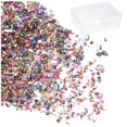 thumbnail image 1 of Unique Bargains 50g Éclats de Verre Écrasé 1-3mm, Coloré, 1 of 5