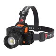 thumbnail image 1 of Youkk Lampe Frontale Étanche IPX4 Haute Luminosité Réglable Camping Randonnée Pêche de Nuit Lampe Torche Équipement Extérieur T8 Blanc 1 Pce Cellules, 1 of 1