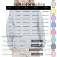 thumbnail image 3 of UDAUDU Girls Boys Oversized Hoodies Fleece Casual Pullover Sweatshirts Kids Fashion Casual Outfits Fall Winter Clothes Purple Pink 11-12 Years, 3 of 6