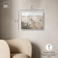 thumbnail image 5 of Hazy Hues II Framed High-Gloss Acrylic Glass Wall Art Muted Florals by Art Remedy, White Frame, 20 x 16, 5 of 7