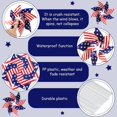thumbnail image 3 of Baby Sweetie 10 Pack American Flag Patriotic Pinwheels Patriotic Decorations for Independence Day, Memorial Day July of 4th Party Supplies, 3 of 6