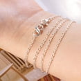 thumbnail image 3 of Alexcraft 4 Pcs Lobster Clasp Double Opening Lobster Clasp Lock Necklace Connector Bracelet Extender Clasps for DIY Jewelry Repair Kit Bracelet Necklace, 3 of 7