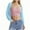 Sky Blue, variant on Posijego Womens Tube Tops Ribbed Strapless Tanks Cropped Top Causal Short Shirts Going out Tops for Women