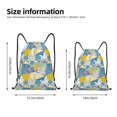 thumbnail image 2 of Lukts Cute Poodle Dog Pattern Drawstring Backpack Bag Sport Gym Sackpack,String Backpack Sport Bag Sack,Cinch Tote Gym Backpack-Medium, 2 of 6
