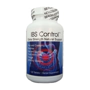 IBS Control - All Natural Relief Support for Irritable Bowel, Cramping, Bloating, Gas, Diarrhea, Abdominal Pain, Fatigue. 120 Tablets.