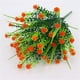 thumbnail image 5 of Plástico Artificial Gypsophila Flores Decoración Del Jardín Decoración Floral DIY Arreglo Floral naranja, 5 of 8