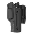 thumbnail image 2 of 360° Rotation G17 Holster, OWB Holster For Glock 17,22,31 Gen 3 4 G17 Gen5 Level 2 Retention Index Finger Release Holster Right Hand, 2 of 8