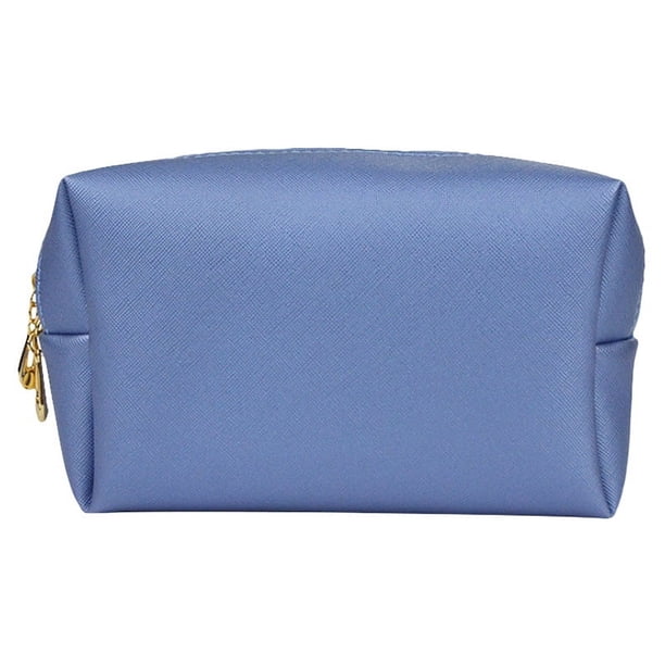 Bolsa de viaje portátil para cosméticos, bolsa de cosméticos pequeña, portátil, para mujer, de PU, impermeable, bolsa de almacenamiento de cosméticos