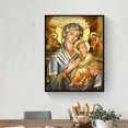thumbnail image 1 of Cuadros Decorativos Figura religiosa Full Round Drill Diamond Painting 5D DIY (WT571) Likrtyny embutido en tela, 1 of 9
