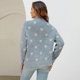 thumbnail image 5 of Suéter europeo y americano para mujer, suéter holgado de cuello alto medio para otoño e invierno, 5 of 6