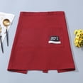 thumbnail image 2 of Delantal impermeable corto semiunisex con bolsillo frontal, 2 of 2