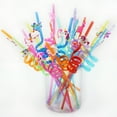 thumbnail image 5 of 48 Pcs Reusable Unicorn Alpaca Mermaid Straws Daughters Girls Party Favor Kids, 5 of 9