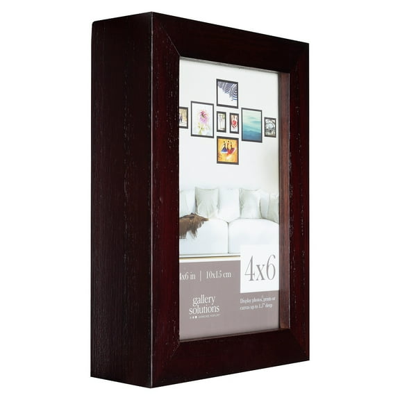 Walnut GALLERY 5x7 frame by Gallery Solutions - 5x7