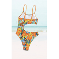 thumbnail image 3 of Meloria Swim and Fashion Floral Printing Padded Hollow Adjustable Straps Sexy One-Piece Swimwear, 3 of 5