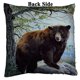 thumbnail image 2 of ABPHQTO Bear Forest Nature Funda de almohada de lentejuelas de sirena reversible Funda de cojín para decoración del hogar 40x40 cm ABPHQTO FishPillow-ZK-30-16x16, 2 of 2
