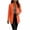 Orange, variant on QIYAGBSA Long Open Front Cardigan Sweaters for Women Shawl Collar Ribbed Knit Long Sleeve Fall Winter Casual Lightweight Cover Ups with Waist Detail