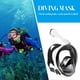 thumbnail image 5 of Gafas De Natación Gafas de natación Separación Tubo de respiración Gafas de buceo (blanco y negro S/M) Likrtyny Para Estrenar, 5 of 8