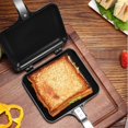 thumbnail image 2 of Manual Sandwich Toaster, Gas Sandwich Toaster, Stove Top Waffle Iron Sandwich Press Toaster, 2 of 4