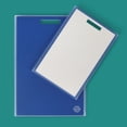 thumbnail image 5 of Sur La Table Kitchen Essentials  2 Piece (17" x 12" & 13" x 9") Cutting Board Set - Red Blue, 5 of 5