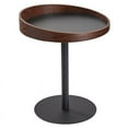 thumbnail image 2 of Home Square Mid-century Wood End Table in Black Finish - Set of 2, 2 of 9