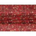 thumbnail image 4 of oneOone Velvet Red Fabric Batik Sewing Craft Projects Fabric Prints By Yard 58 Inch Wide, 4 of 5