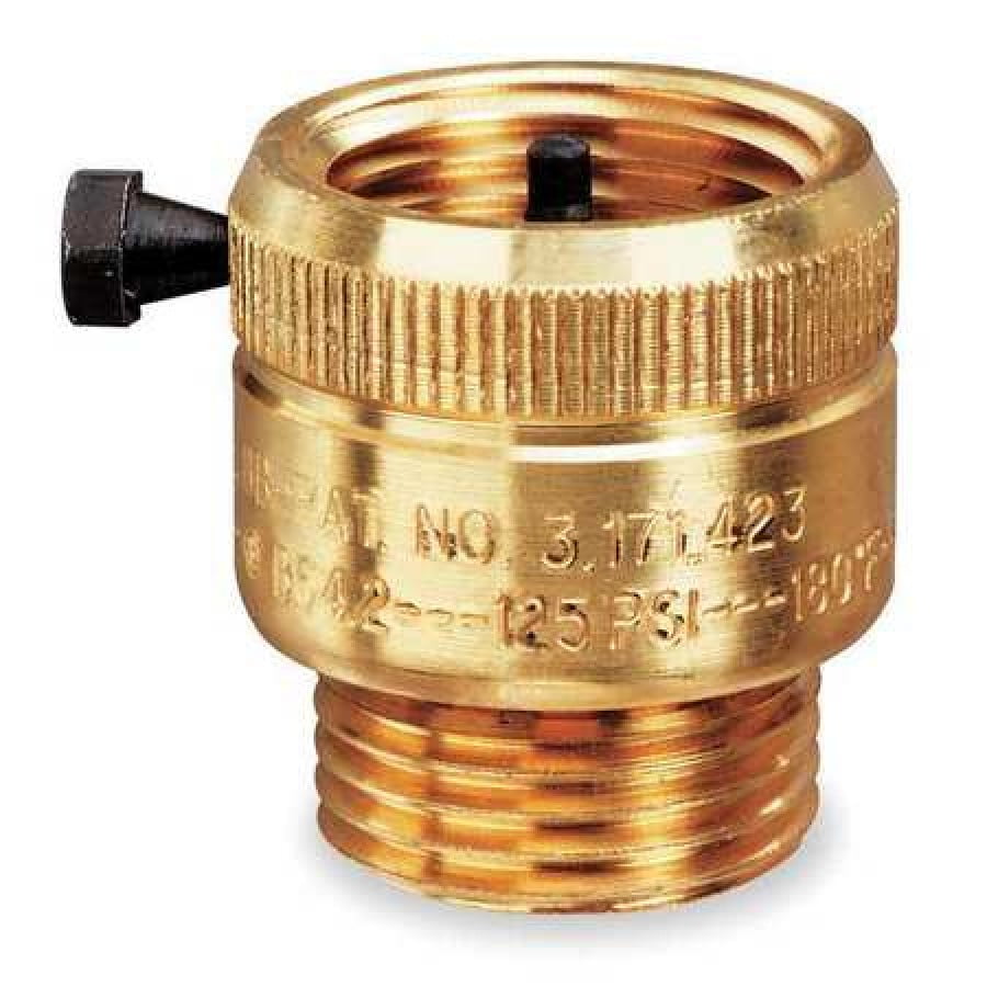 WATTS 8B Vacuum Breaker,3/4 In.,GHT,Brass,125 psi