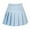 Sky Blue*, variant on RUTAYY Women's Skirt Solid Color High Waist Pleated Slim Fit Casual Hign Waist Soft Comfortable Daily Wear Trendy Travel Mini Skirt