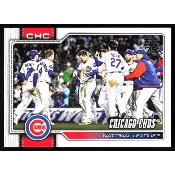 2026 TOPPS #320 CHICAGO CUBS TEAM CARD CHICAGO CUBS