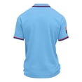 thumbnail image 4 of Hogleaql Men's Trendy 250th Anniversary Usa Polo Shirt Short Sleeve Collar 4th Of July Button T-Shirts 250th Anniversary Usa Patriotic Trendy Shirts Sky Blue M, 4 of 6