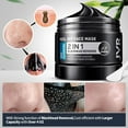 thumbnail image 5 of JVR 2 in1Blackhead Remover Peel Off Mask for Men, Facial Mask Purifying and Deep Cleansing with Small Spoon 8.46 oz, 5 of 7