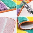 thumbnail image 7 of Ukeler Bath Rugs Soft & Absorbent Cartoon Rainbow Polyester Bath Rug, 7 of 7