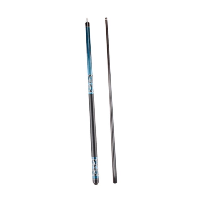 S SERENABLE Queue de Piscine Queue de Billard Fibre de Carbone Deux Sections 58 Pouces Portable 1/2 Fente Snooker B
