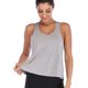 thumbnail image 2 of Camisa deportiva Camisa de yoga para mujer con espalda abierta y camiseta sin mangas de entrenamient Abanopi Camisa deportiva, 2 of 7