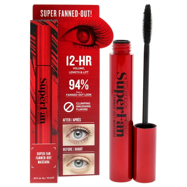 SmashBox Máscara Máscara de pestañas Super Fan - Negro 0.33 oz SmashBox Máscara 0.33 oz