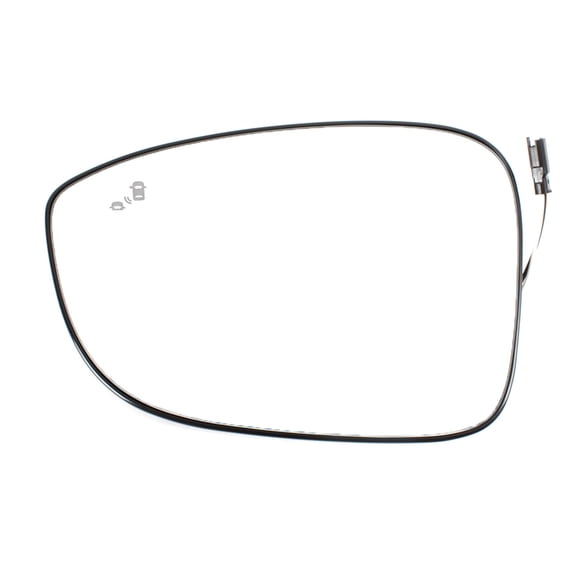Mirror Glass with Heated Blind Spot Left/ Driver Side for Honda Accord 2018-2022