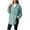 Sky Blue, variant on Wancir Womens Cable Knit Lightweight Shacket Button Down Shirts Long Sleeve Casual Oversized Blouses Tops