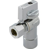 Vanne D'arrêt D'angle ProFlo PFXQAC32C – Quart De Tour – Chrome – Boîte De 100 Pièces