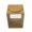 B, variant on bestolf Storage Jar with Dustproof Lid Clear Fruit Dry Goods Nuts Grain Cereal Seasoning Tea Leaf Container Storage Box (B )