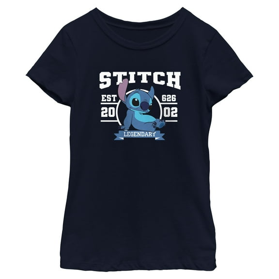 Girls Lilo & Stitch Alien Est. 2002 T Shirt