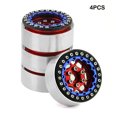 thumbnail image 3 of facefd 4Pcs Metal Wheel Hub Car 1.9 Upgrade Rim Accessory RC Crawler Axial Durable Easy to Replace Replacement for SCX10 trx4 RC Red+Blue Red+Blue, 3 of 6