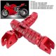 thumbnail image 2 of 2pcs Rear Foot Pegs Footrest Aluminum Alloy Replacement FP‑256‑Set for DUCATI 1098/1198Black, 2 of 3