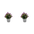 thumbnail image 4 of Maytalsory Elegant For Stylish Home Decor With Fake Flowers And Plants Long-lasting lotus 2Set, 4 of 6