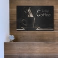 thumbnail image 5 of Luxe Metal Art 'But First Coffee' by Lori Deiter, Metal Wall Art, 16" x 12", 5 of 9