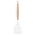thumbnail image 6 of Farfi Slotted Turner High-temperature Resistant Non-stick Hollow Silicone Spatula Steak Frying Spatula Kitchen Gadget (Dark Gray), 6 of 13