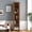 Walnut, variant on Resenkos High Narrow Exhibit Cabinet with Glass Panel, 6-Tier Storing Book Rack, Versatile Arranging Cupboard for Office, Bedroom, Kitchen and Sunroom, White