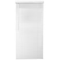 thumbnail image 3 of Biltek Cordless Window Blinds 1" Slat PVC Vinyl Venetian Horizontal Privacy Shade Sunray Protection White - 44" W x 64" H, 3 of 7