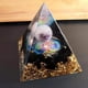 thumbnail image 4 of Muyoka Crystal Pyramid Chakra Healing Generador de energía positiva Orgone Pyramid Meditación Yoga Herramienta Home Office Decor Muyoka Hogar, 4 of 7