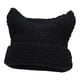 thumbnail image 3 of Gorro de invierno para mujer, informal, cómodo, moderno, multiusos, cálido y de invierno. Negro, 3 of 9