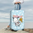 thumbnail image 7 of Pochacco Travel Luggage Cover Suitcase Protector Anti Scratch Suitcase Cover Washable Baggage Covers, 7 of 7