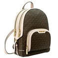 thumbnail image 7 of Michael Kors Womens Jaycee Medium Logo Backpack 35S2G8TB2B-424 (Powder Blush), 7 of 7